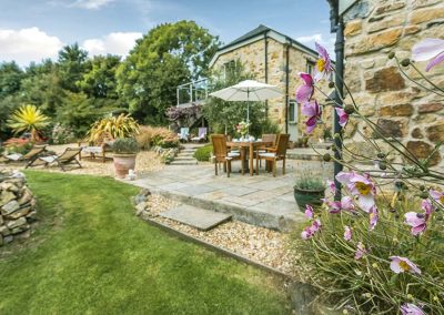 Old Pear Tree Barn Exterior and Private Garden