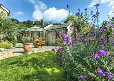 Old Pear Tree Barn Exterior and Private Garden